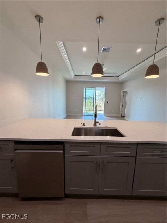 101 Pennfield Street Lehigh Acres, FL 33974 - Photo 7 of 29 a kitchen with lots of counter space and a sink