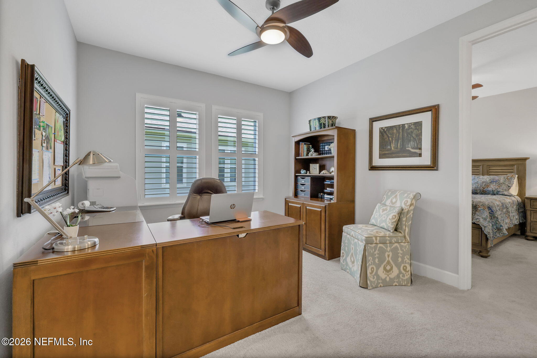 146 Clarendon Road St. Johns, FL 32259 - Photo 35 of 59 a workspace with furniture and window