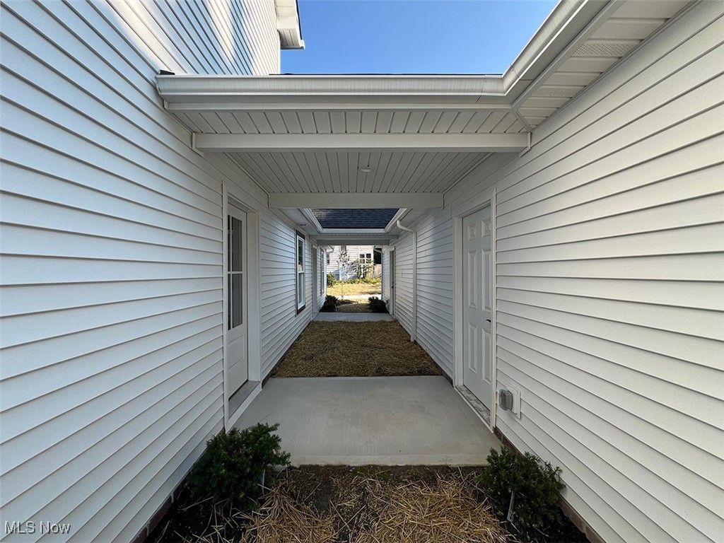 3630 Menlo Road Shaker Heights, OH 44120 - Photo 19 of 26 Covered walkway from double car over-sized garage to rear of home