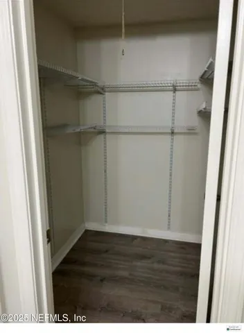 a view of wooden floor