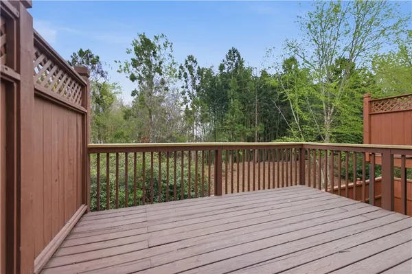 a view of a backyard of a house