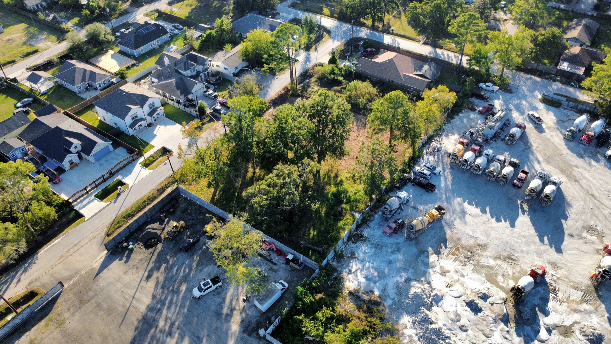 5207 Mayle Street Houston, TX 77016 - Photo 9 of 25 an aerial view of a house with a yard and garden