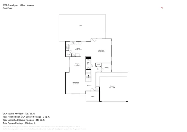 $2,150 | 3618 Sweetgum Hill Lane, Houston, TX 77345