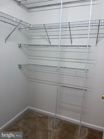 a view of walk in closet