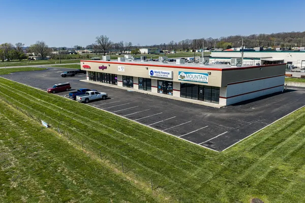 a view of a wooden door