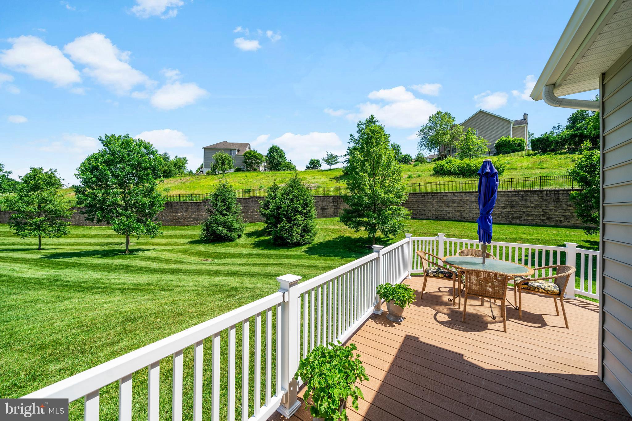 45 Sloan Road West Chester, PA 19382 - Photo 34 of 43 Low Maintenance Deck and Backyard