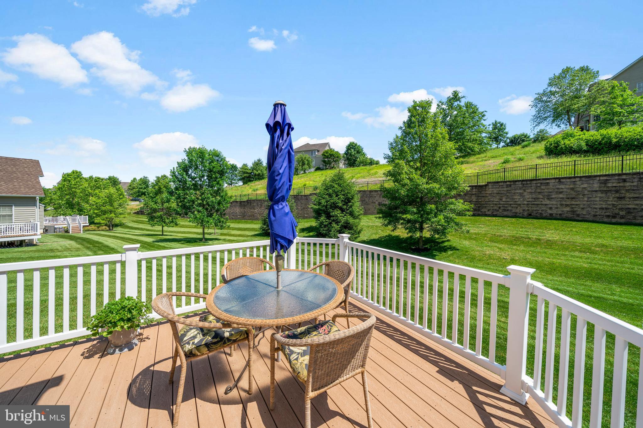 45 Sloan Road West Chester, PA 19382 - Photo 35 of 43 Low Maintenance Deck and Backyard