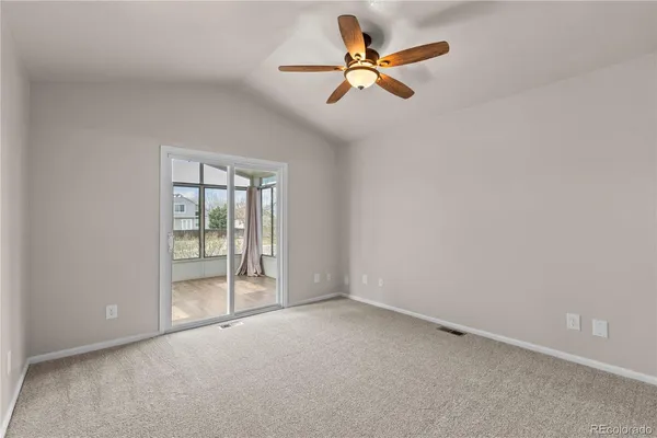 an empty room