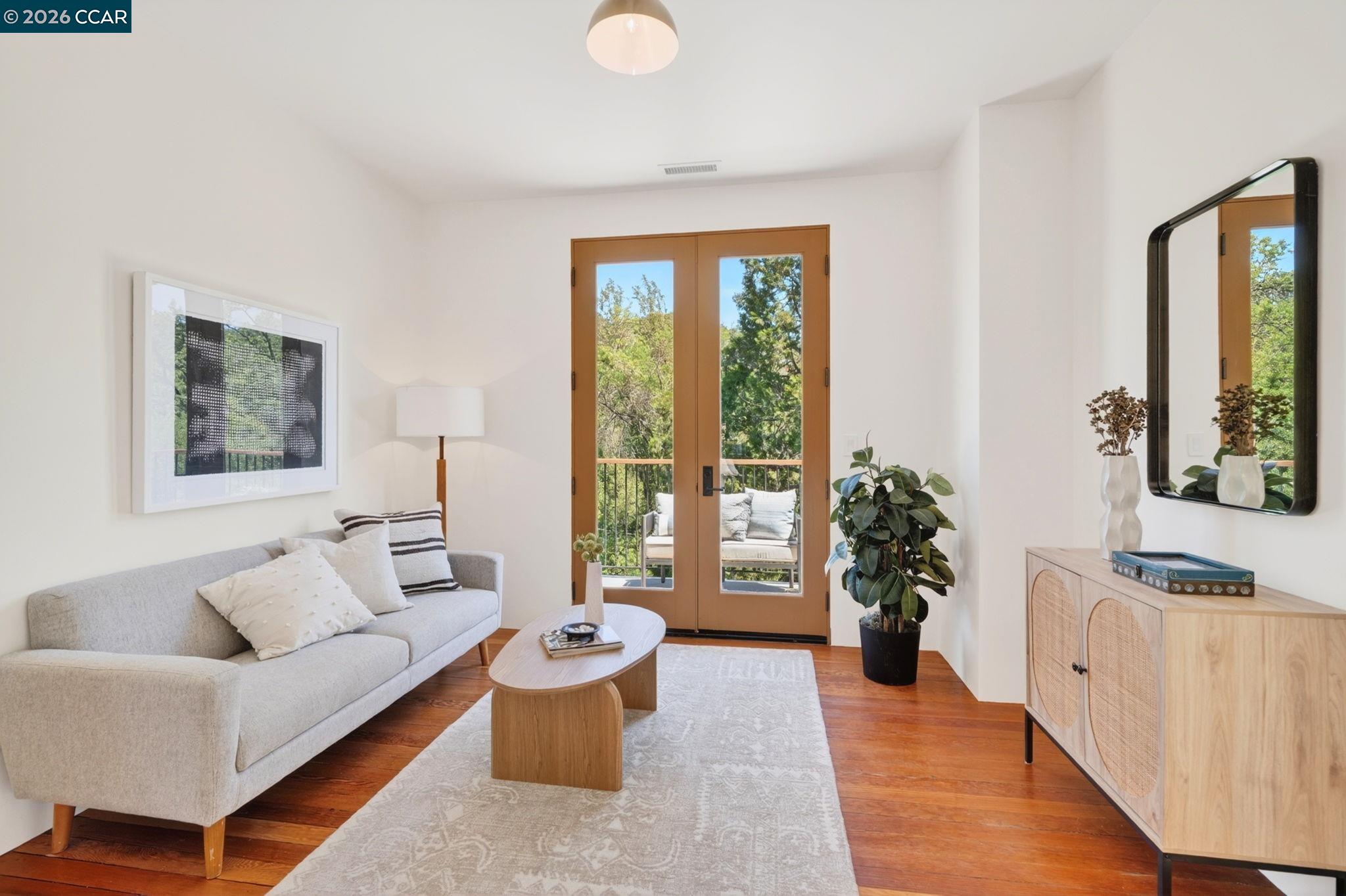 4009 Redwood Road Napa, CA 94558 - Photo 67 of 91 a living room with furniture and a large window