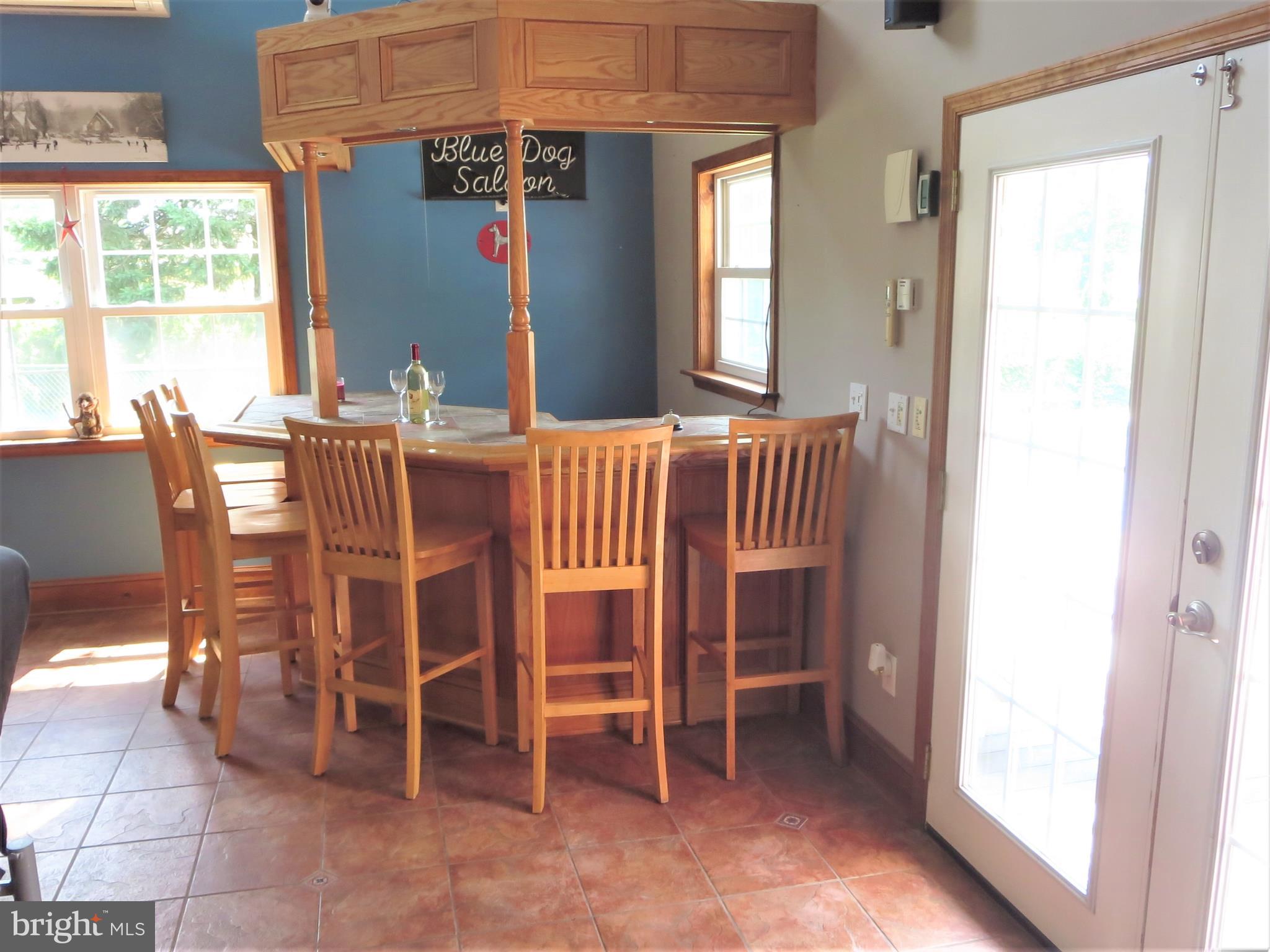 122 Andover Road Fairless Hills, PA 19030 - Photo 13 of 33 "Blue Dog Saloon" custom wet bar with refrigerator