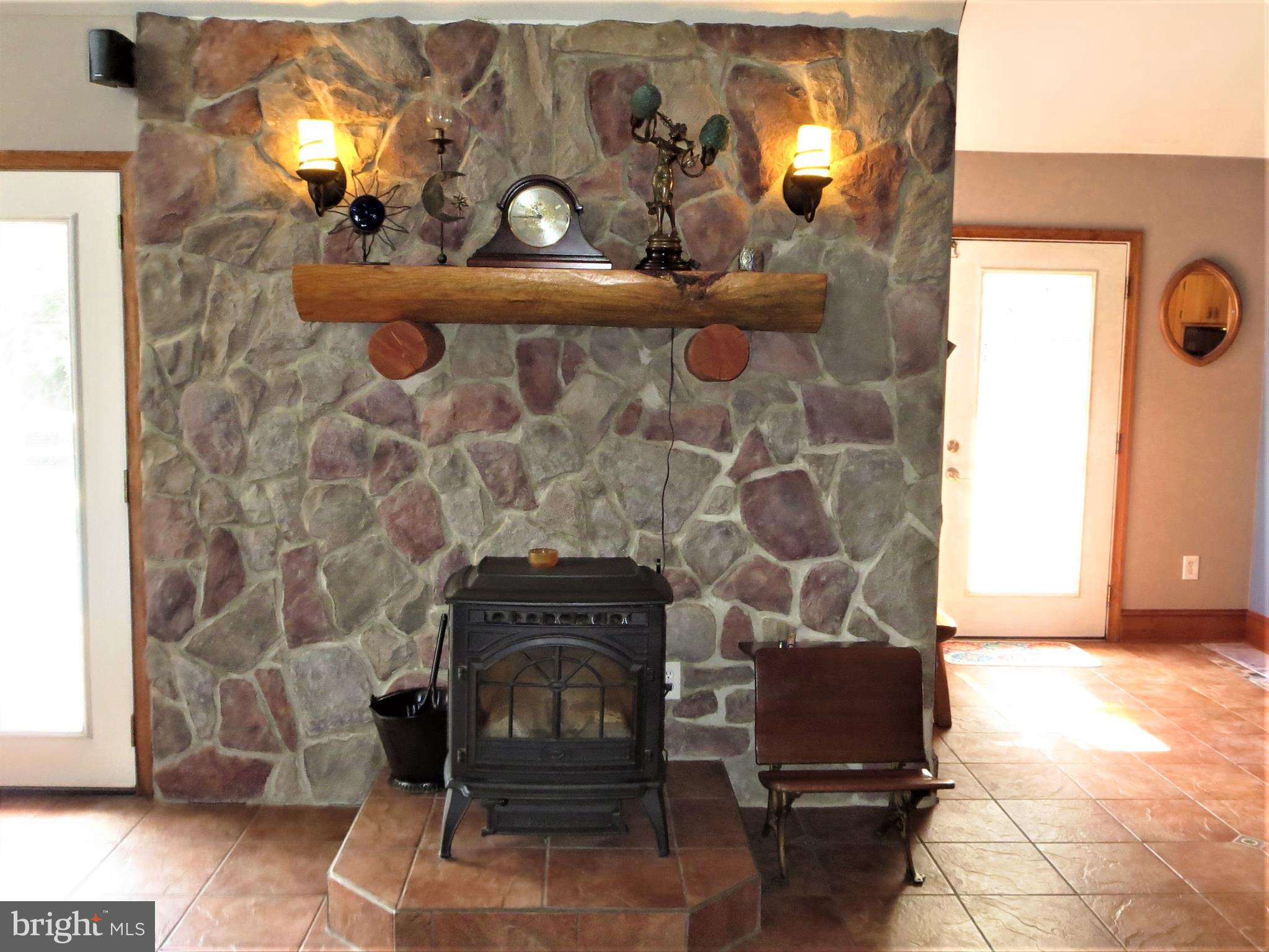 122 Andover Road Fairless Hills, PA 19030 - Photo 15 of 33 Pellet stove supplies amazing heat for entire area