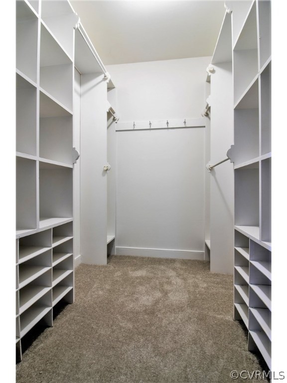 13301 Queensgate Road Midlothian, VA 23114 - Photo 12 of 20 a view of walk in closet with empty racks