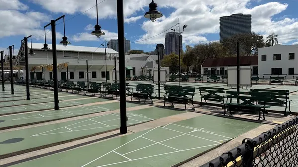 a view of a tennis court