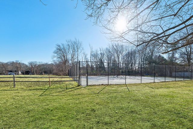 a view of a basketball court