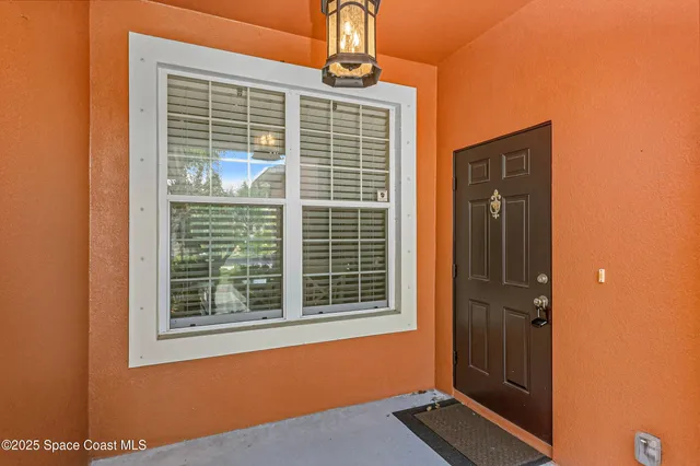 a view of front door