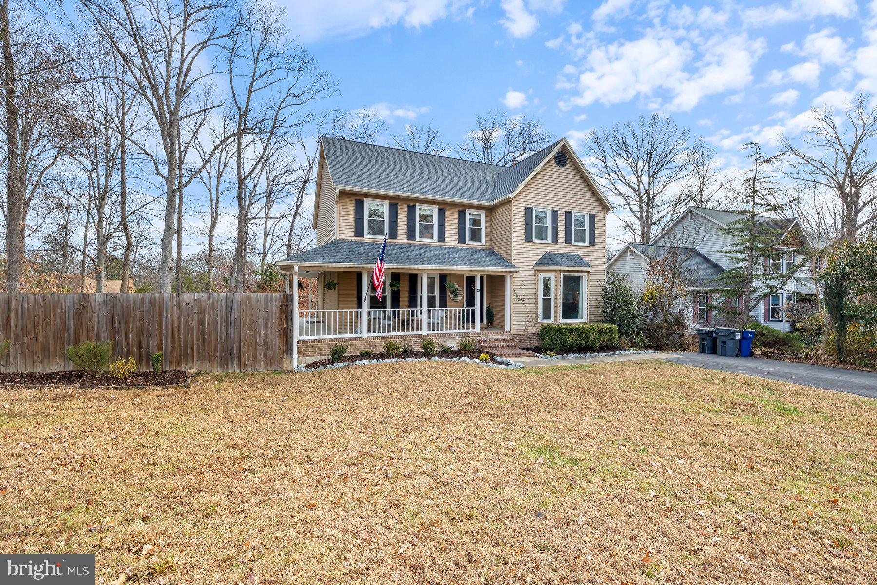 15 Tarleton Way Stafford, VA 22554 - Photo 14 of 74 a front view of a house with a yard