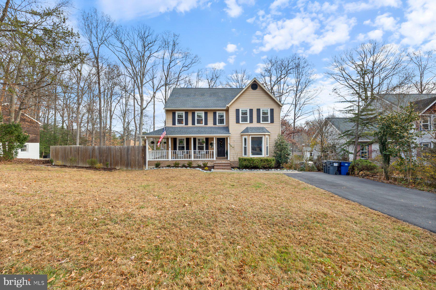 15 Tarleton Way Stafford, VA 22554 - Photo 2 of 74 a front view of a house with a yard