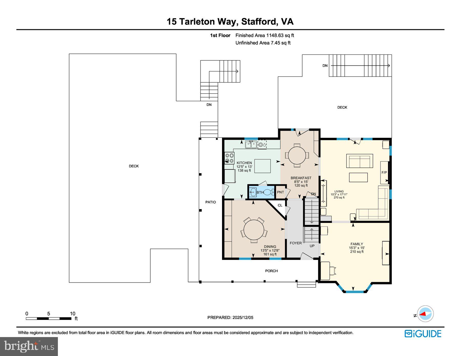 15 Tarleton Way Stafford, VA 22554 - Photo 25 of 74