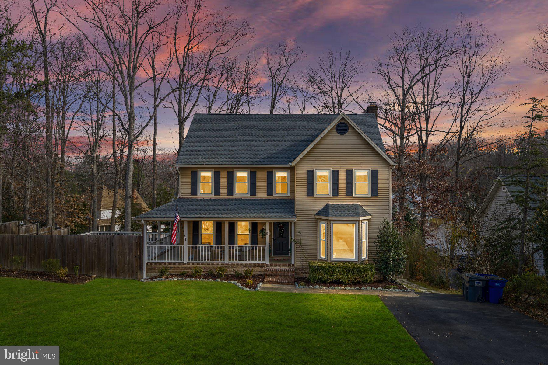15 Tarleton Way Stafford, VA 22554 - Photo 4 of 74 a front view of a house with a yard