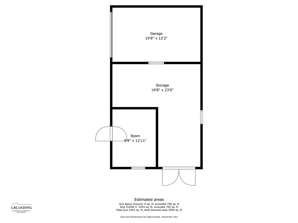 140 Fruit Mountain Road Easley, SC 29640 - Photo 34 of 35 Floorplan of building/workshop