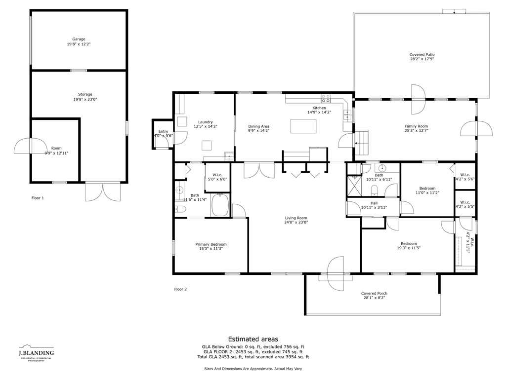 140 Fruit Mountain Road Easley, SC 29640 - Photo 35 of 35 Floorplan of house and building/workshop