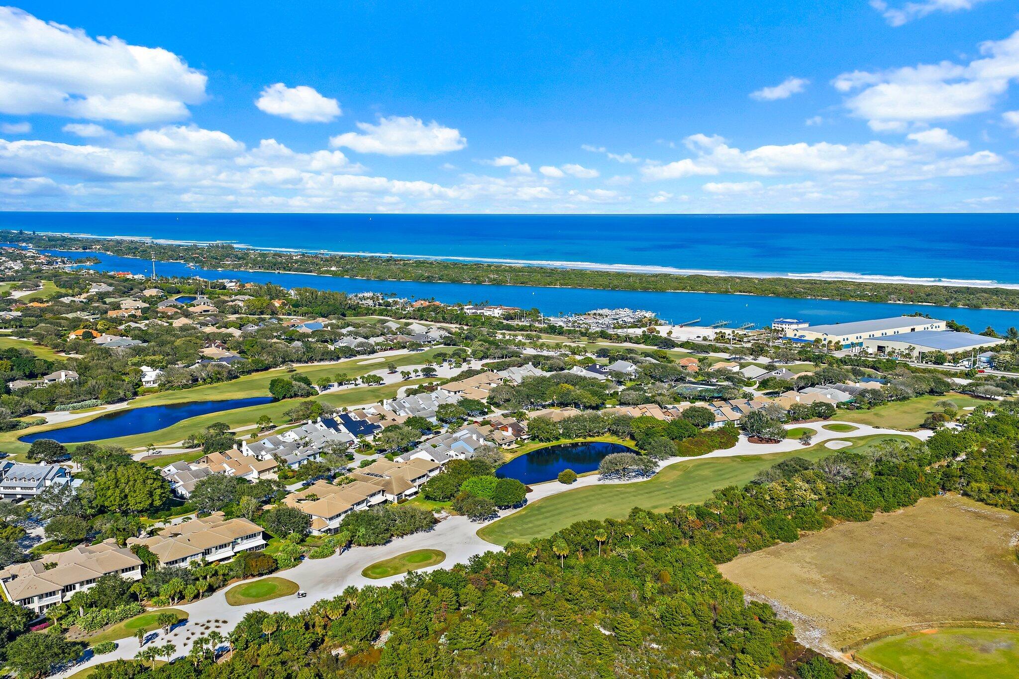 12092 Southeast Birkdale Run Jupiter, FL 33469 - Photo 49 of 53 a view of city with ocean
