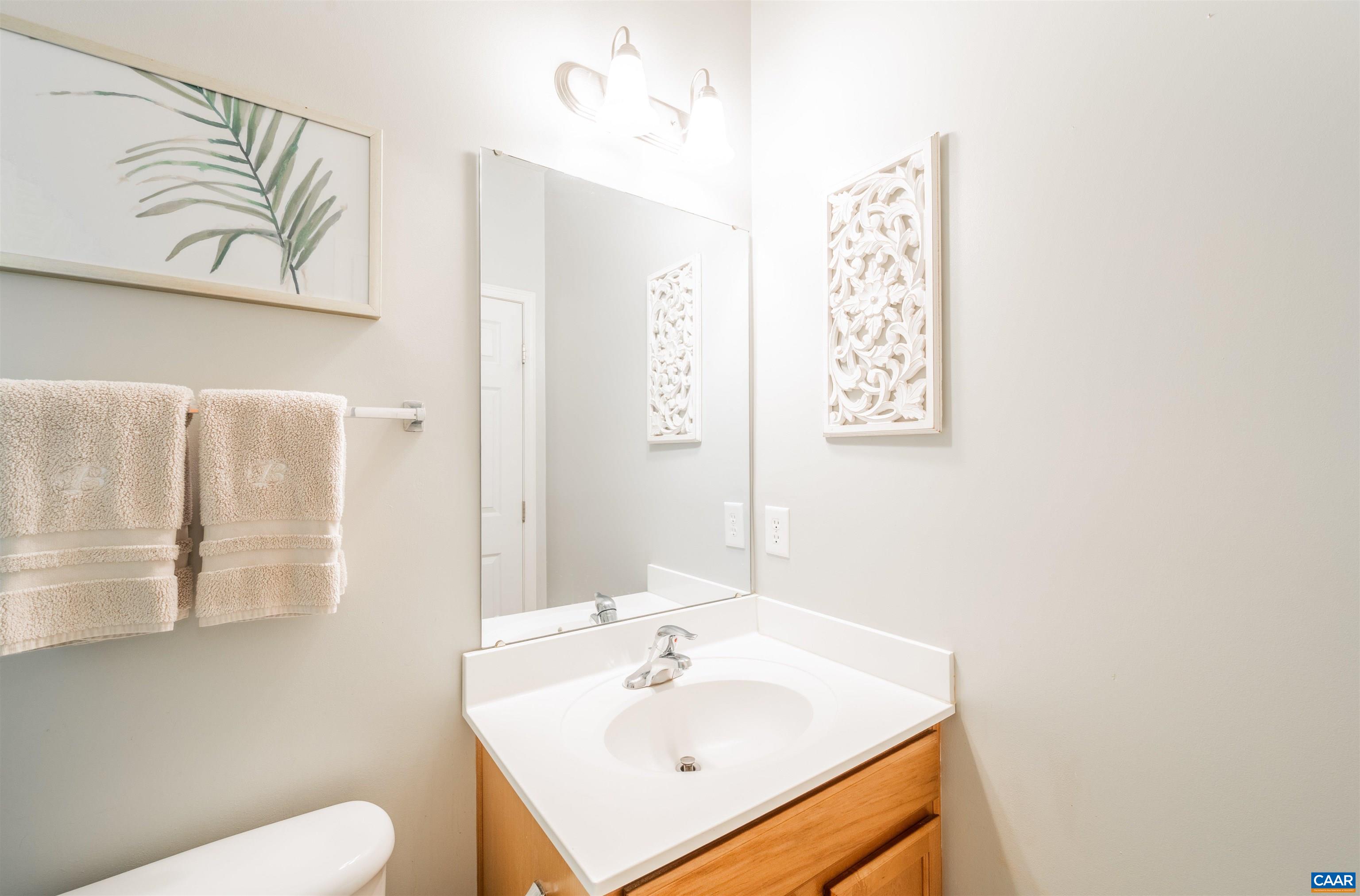 719 Rainier Road Charlottesville, VA 22903 - Photo 13 of 41 a bathroom with a sink a toilet and mirror