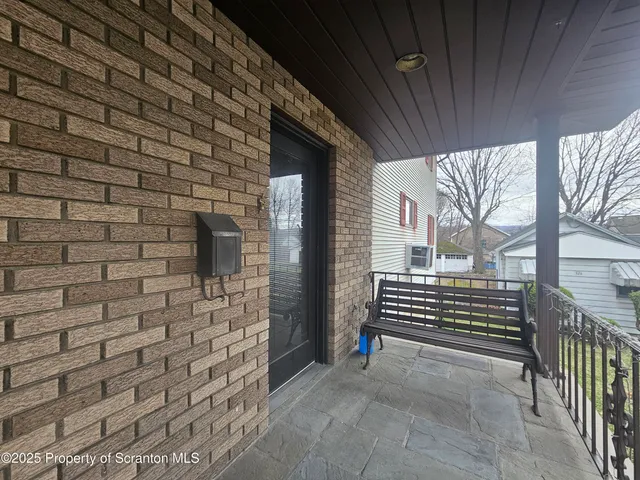a view of outdoor space and deck