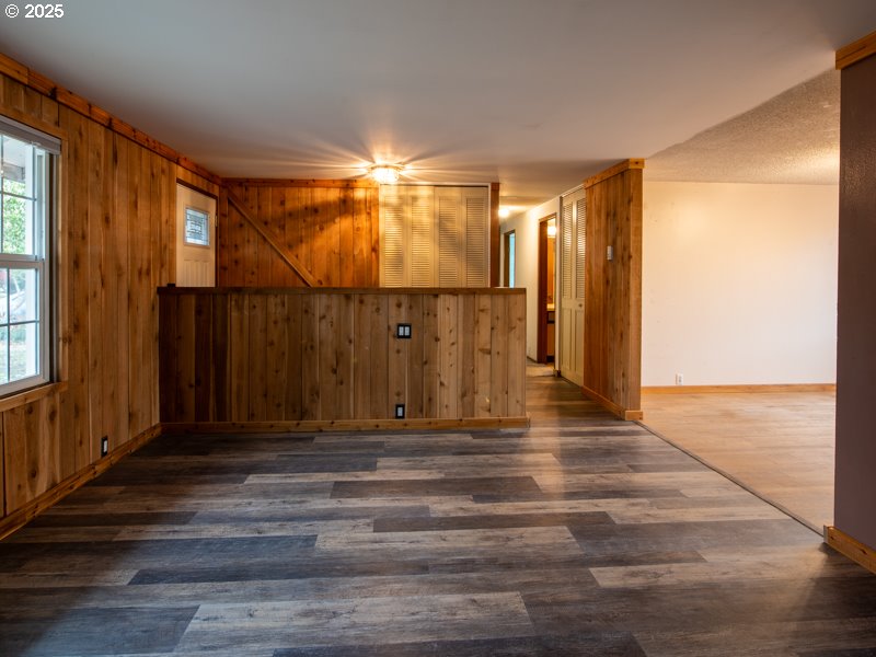 2563 York Street Eugene, OR 97404 - Photo 6 of 44 a view of entryway with wooden floor
