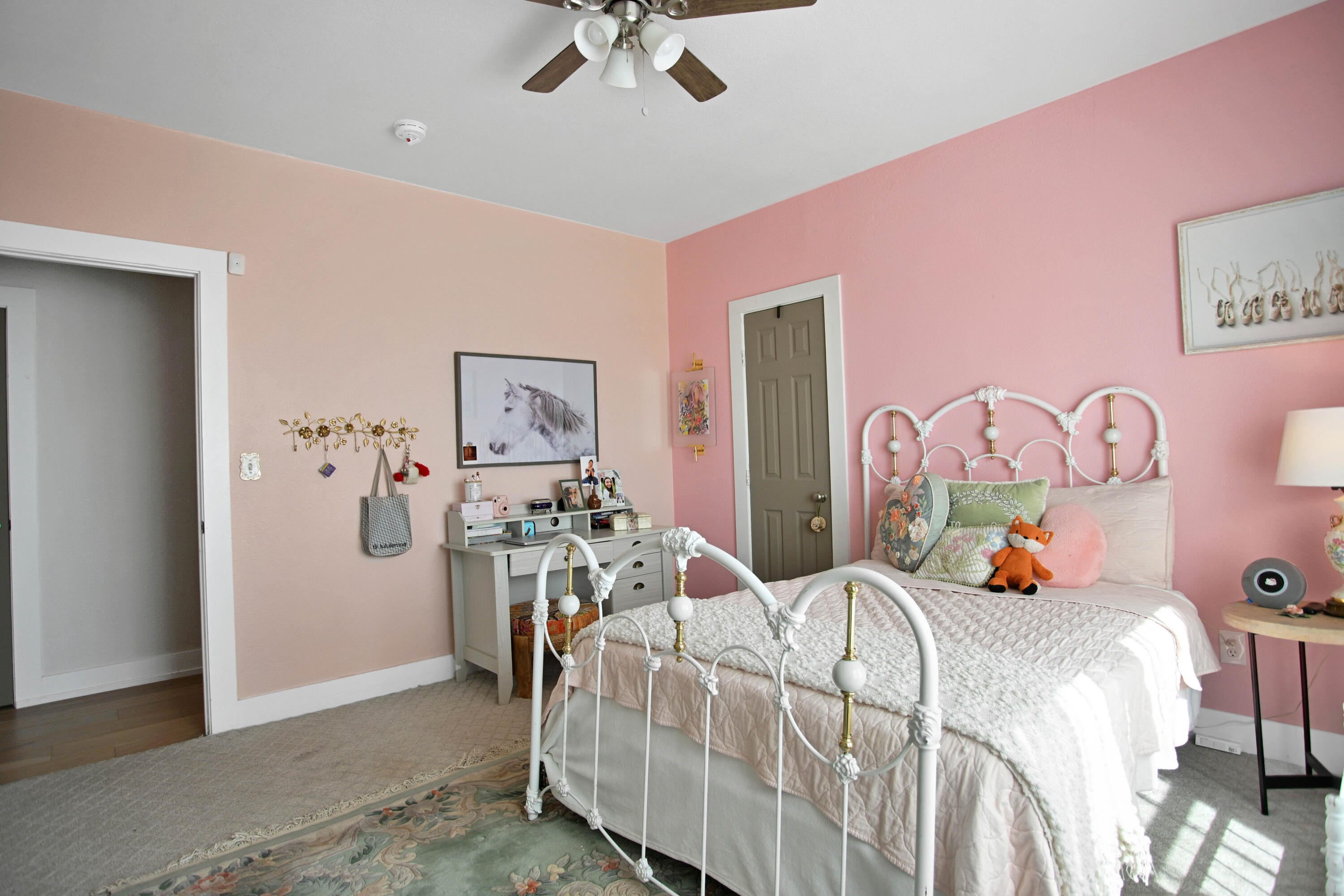 3091 County Road 3 Slaton, TX 79364 - Photo 24 of 41 a bedroom with furniture and a chandelier