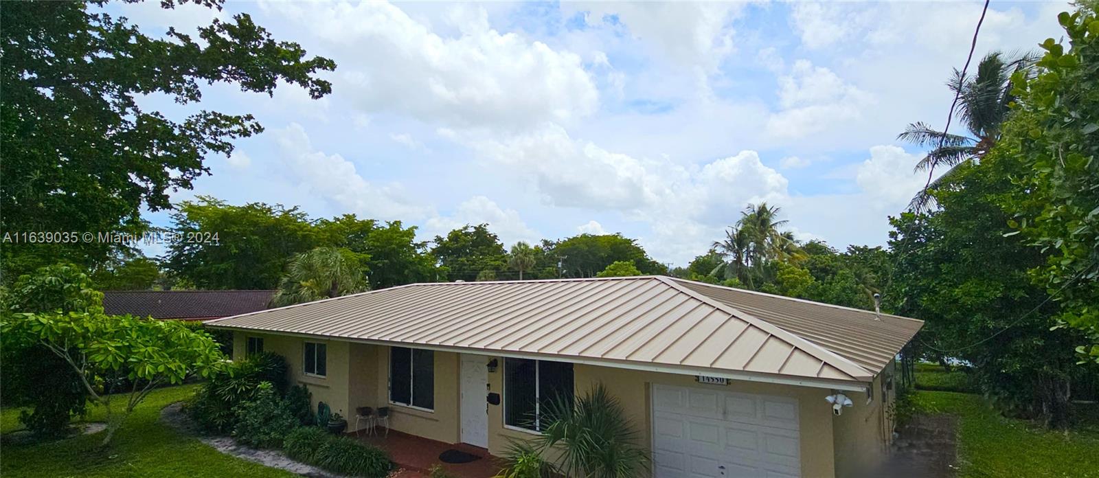 14550 English Road Miami Lakes, FL 33014 - Photo 26 of 33 Metal roof view