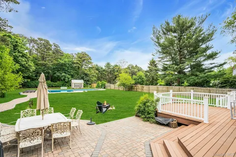 a view of outdoor space yard swimming pool and patio