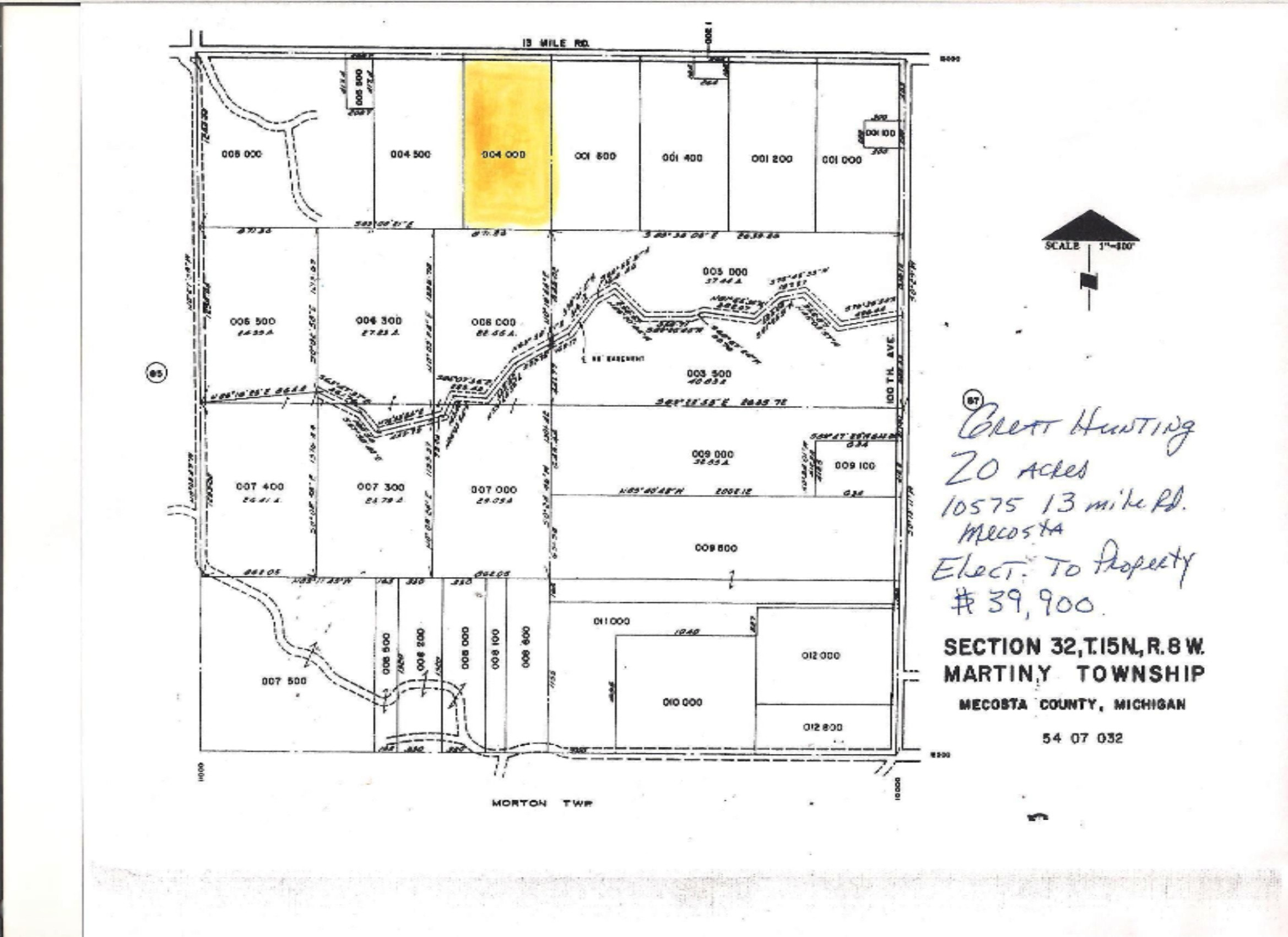 10575 13 Mile Road Rodney, MI 49342 - Photo 5 of 5 19.5 acres +/-