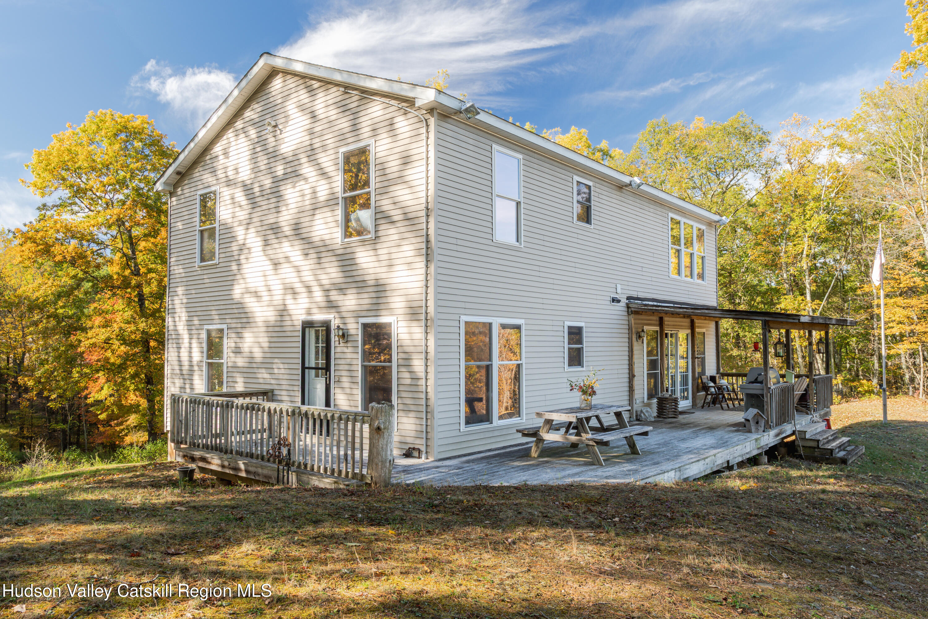 78 Ridge Way Catskill, NY 12414 - Photo 35 of 40 a view of a house with a patio