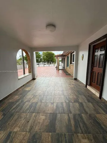 a view of entryway and hall