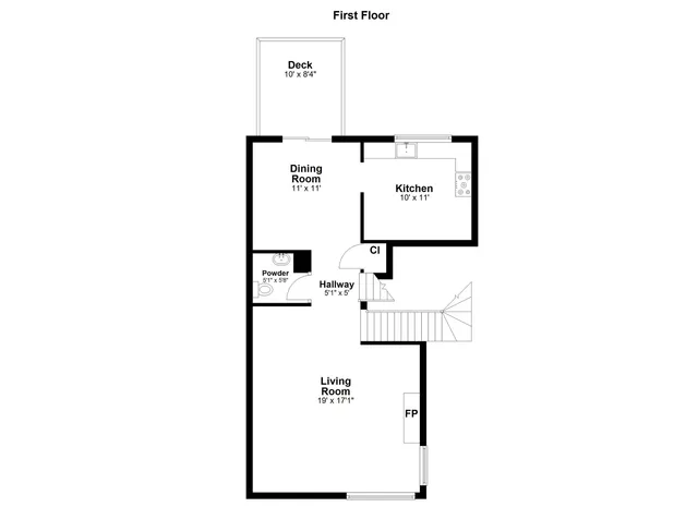 a picture of a bench in a room