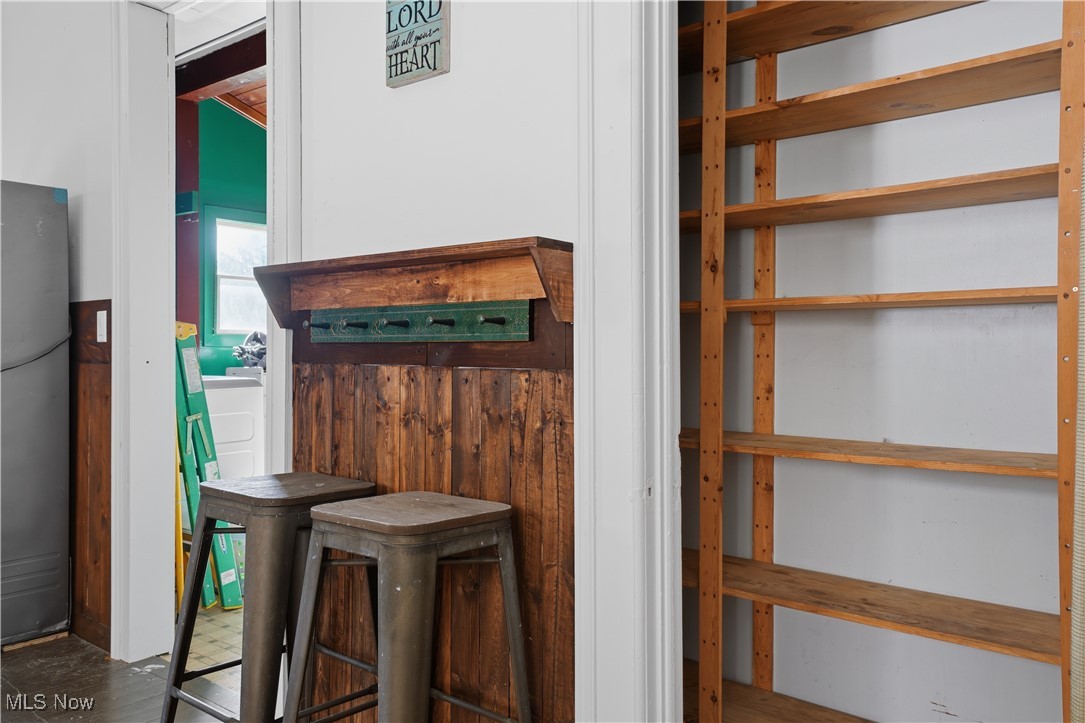 884 Brownville Road Rome, OH 44085 - Photo 20 of 36 Detailed view of stainless steel fridge