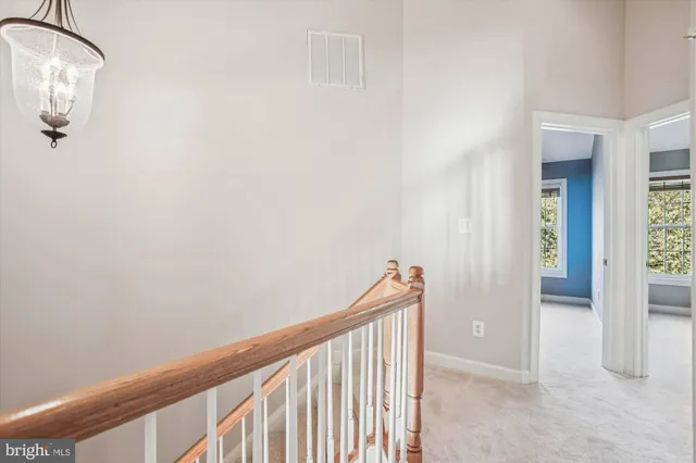 a view of a backyard with wooden fence