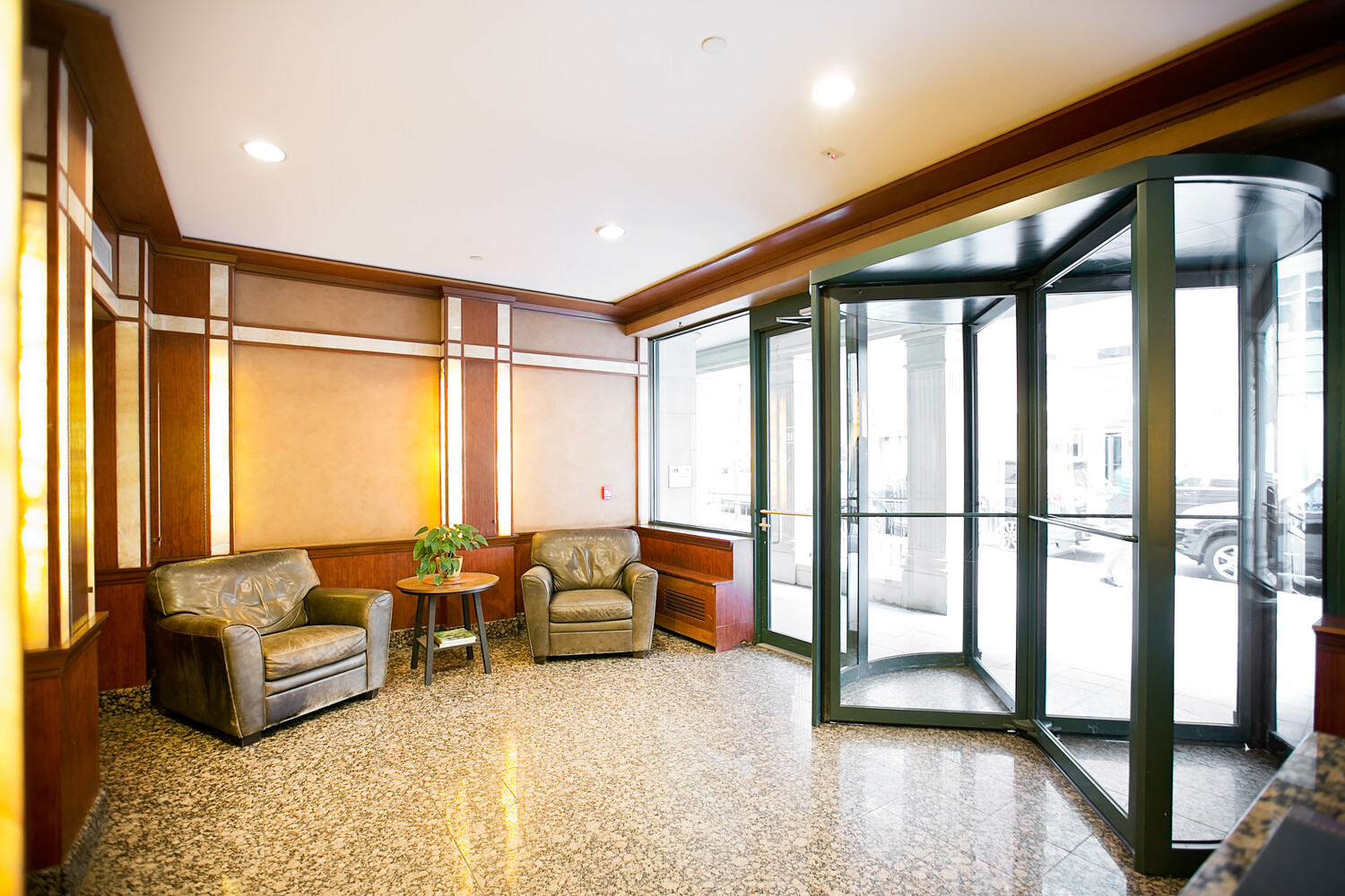 41-26 27th Street, Unit 3D Queens, NY 11101 - Photo 21 of 29 a living room with furniture and floor to ceiling window