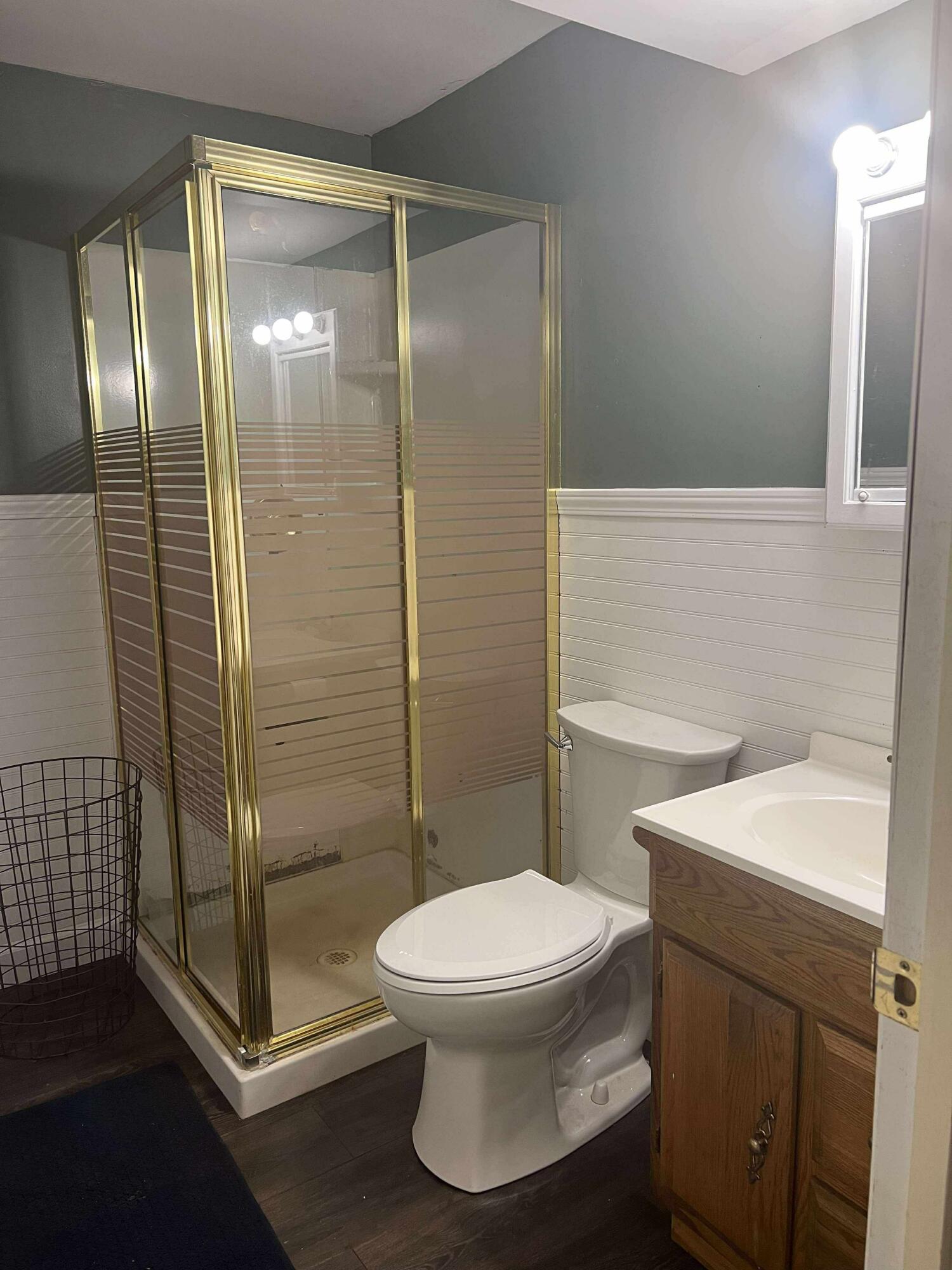 360 Rakes Road Rocky Mount, VA 24151 - Photo 22 of 32 a bathroom with a toilet and a shower