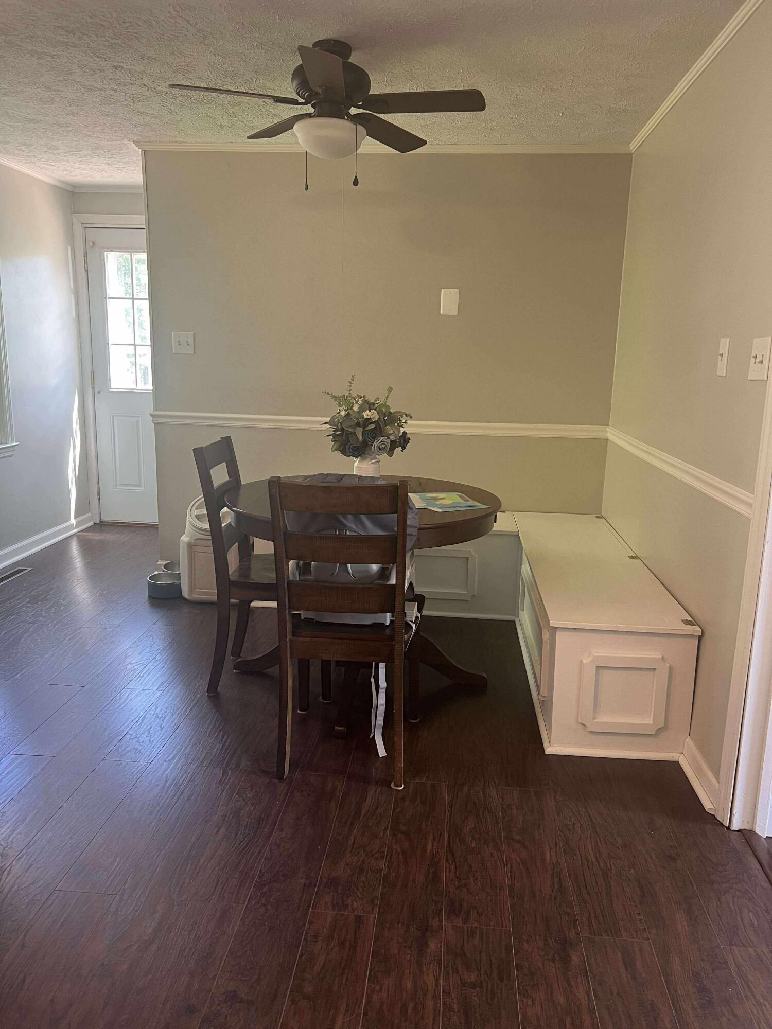 360 Rakes Road Rocky Mount, VA 24151 - Photo 6 of 32 a view of a dining room with furniture and wooden floor