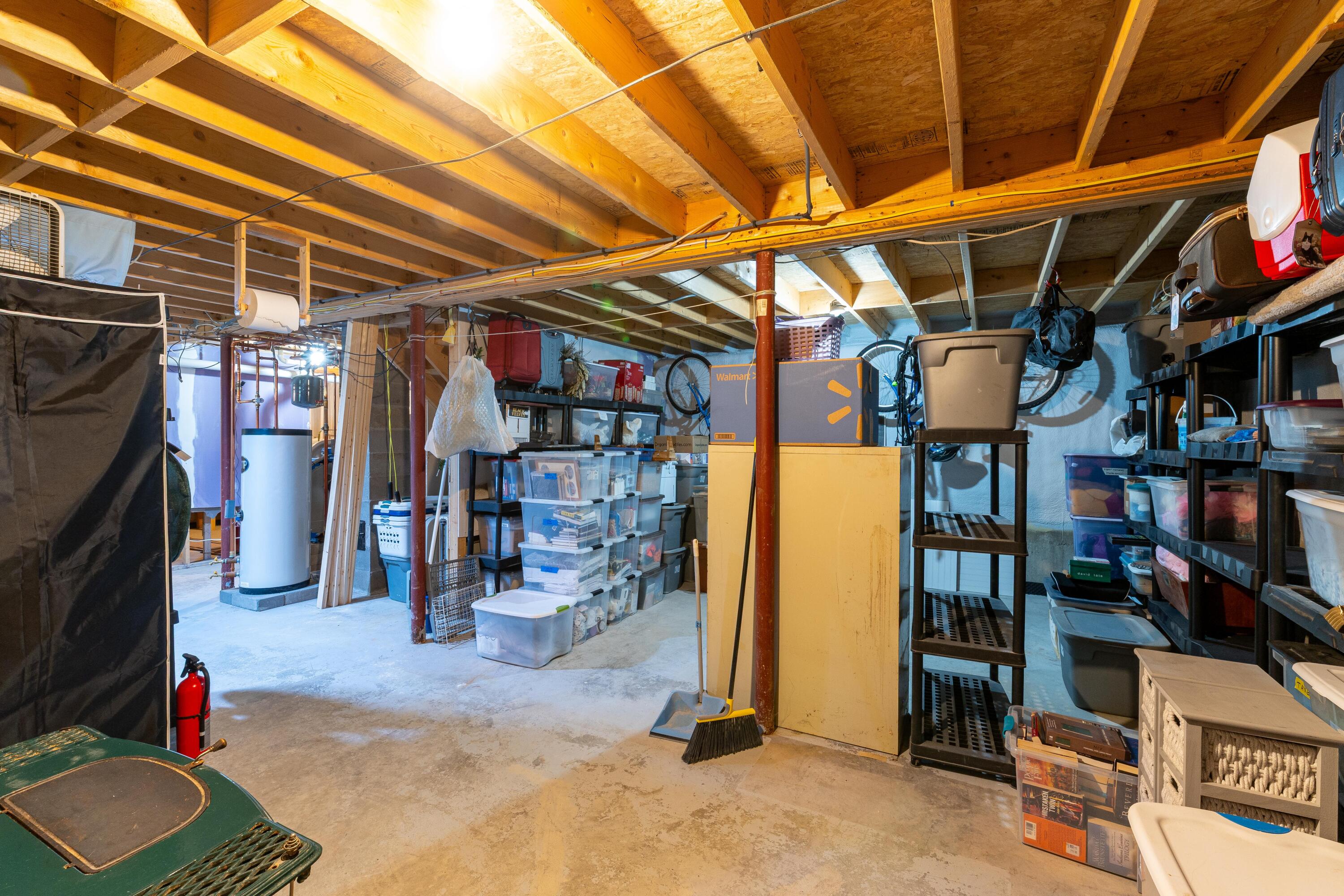 199 Burnt Meadow Road Brownfield, ME 04010 - Photo 19 of 22 Large Clean Basement