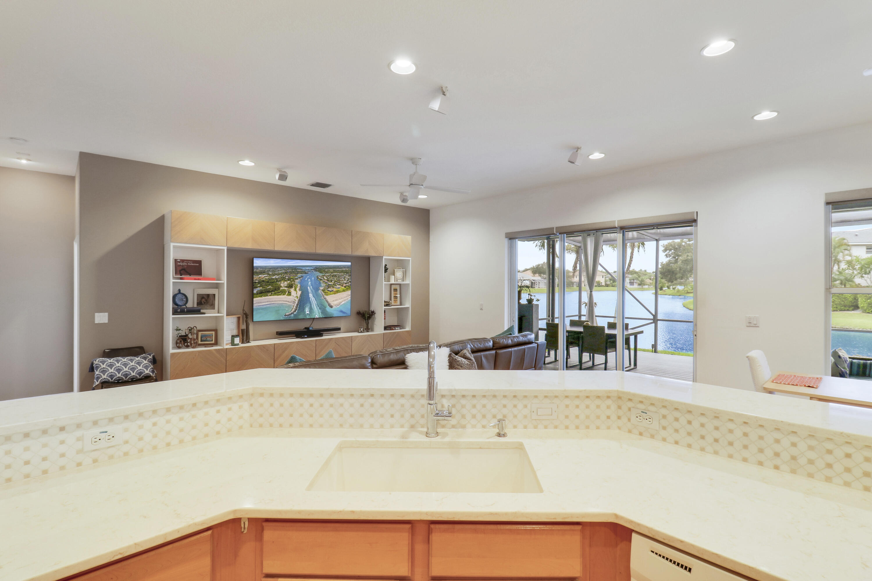 234 Sparrow Point Jupiter, FL 33458 - Photo 19 of 64 Kitchen and Great Room