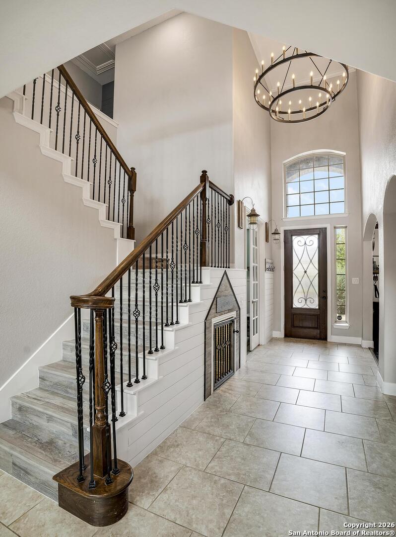 3754 Tumeric Cove Bulverde, TX 78163 - Photo 4 of 42 a view of entryway and hall with a door