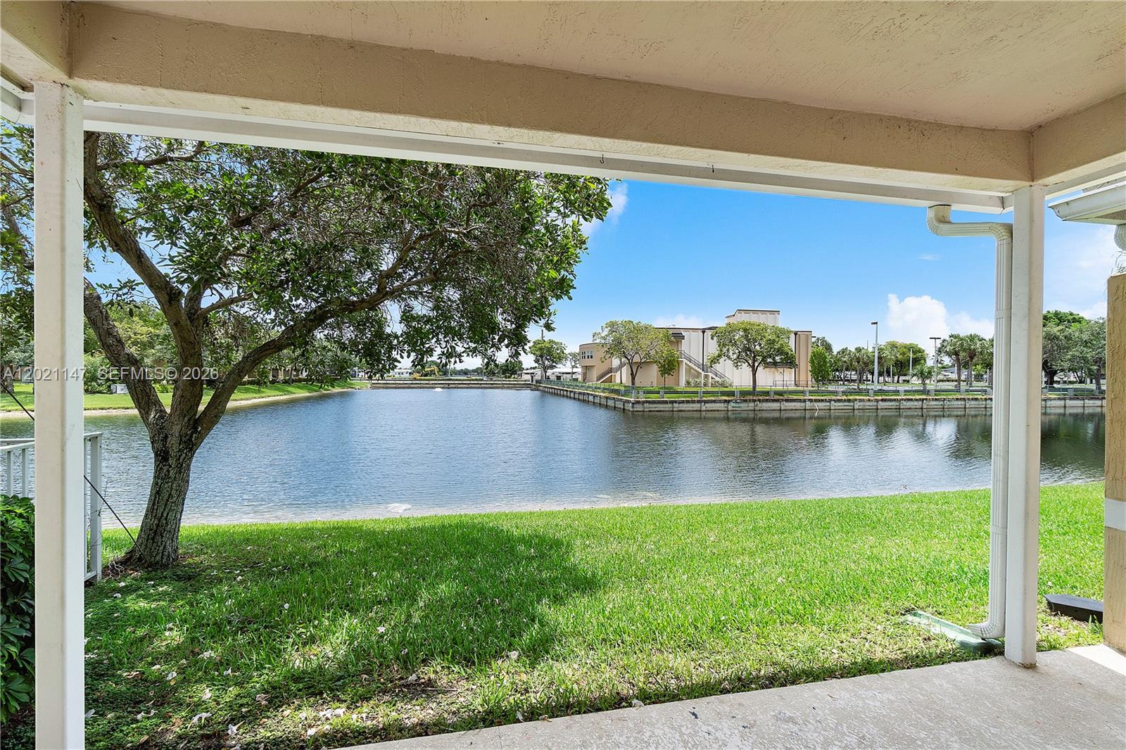 5930 Abbey Road Tamarac, FL 33321 - Photo 2 of 26 a view of lake from a balcony
