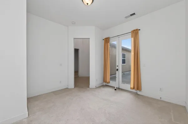 a view of empty room