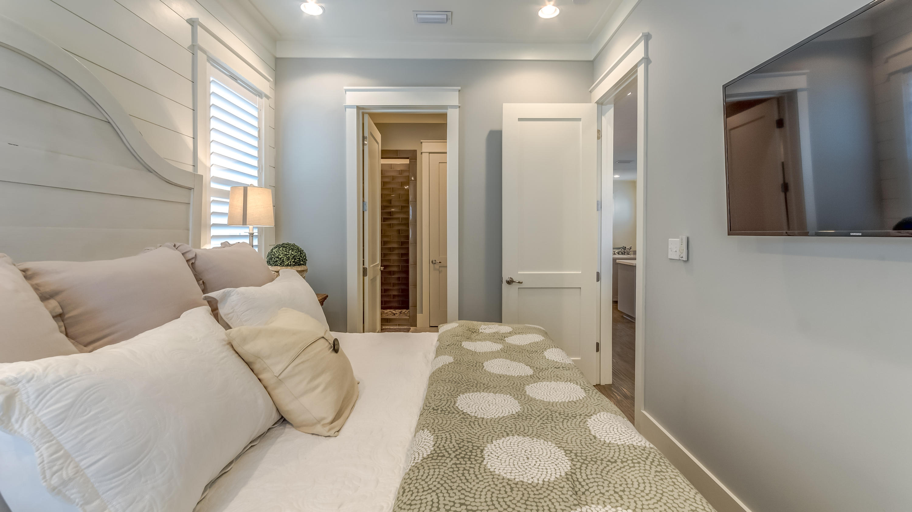 14 Endless Summer Way Inlet Beach Inlet Beach, FL 32461 - Photo 12 of 32 a bedroom with a bed and wooden floor