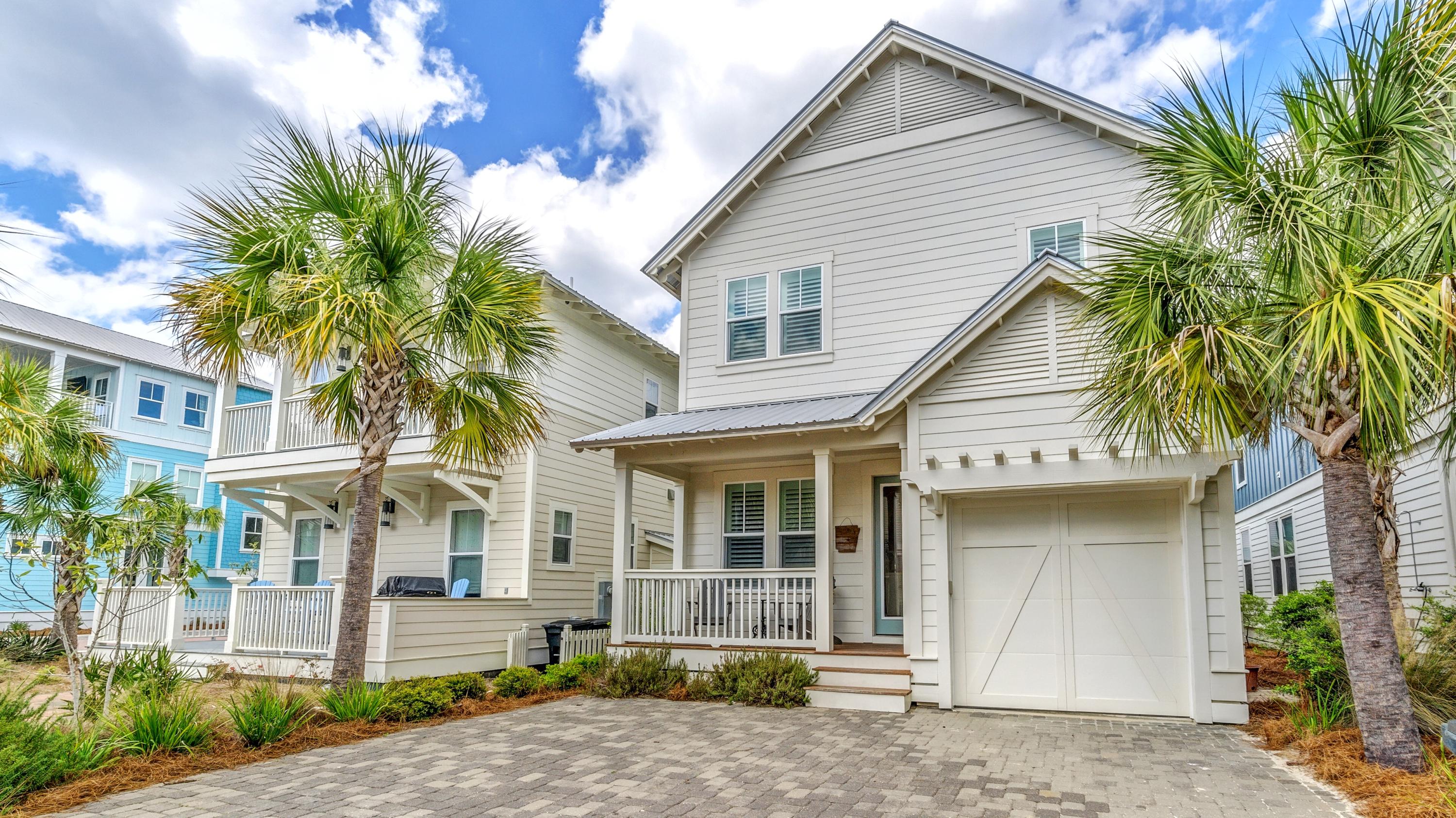 14 Endless Summer Way Inlet Beach Inlet Beach, FL 32461 - Photo 3 of 32 a front view of a house with a yard and potted plants