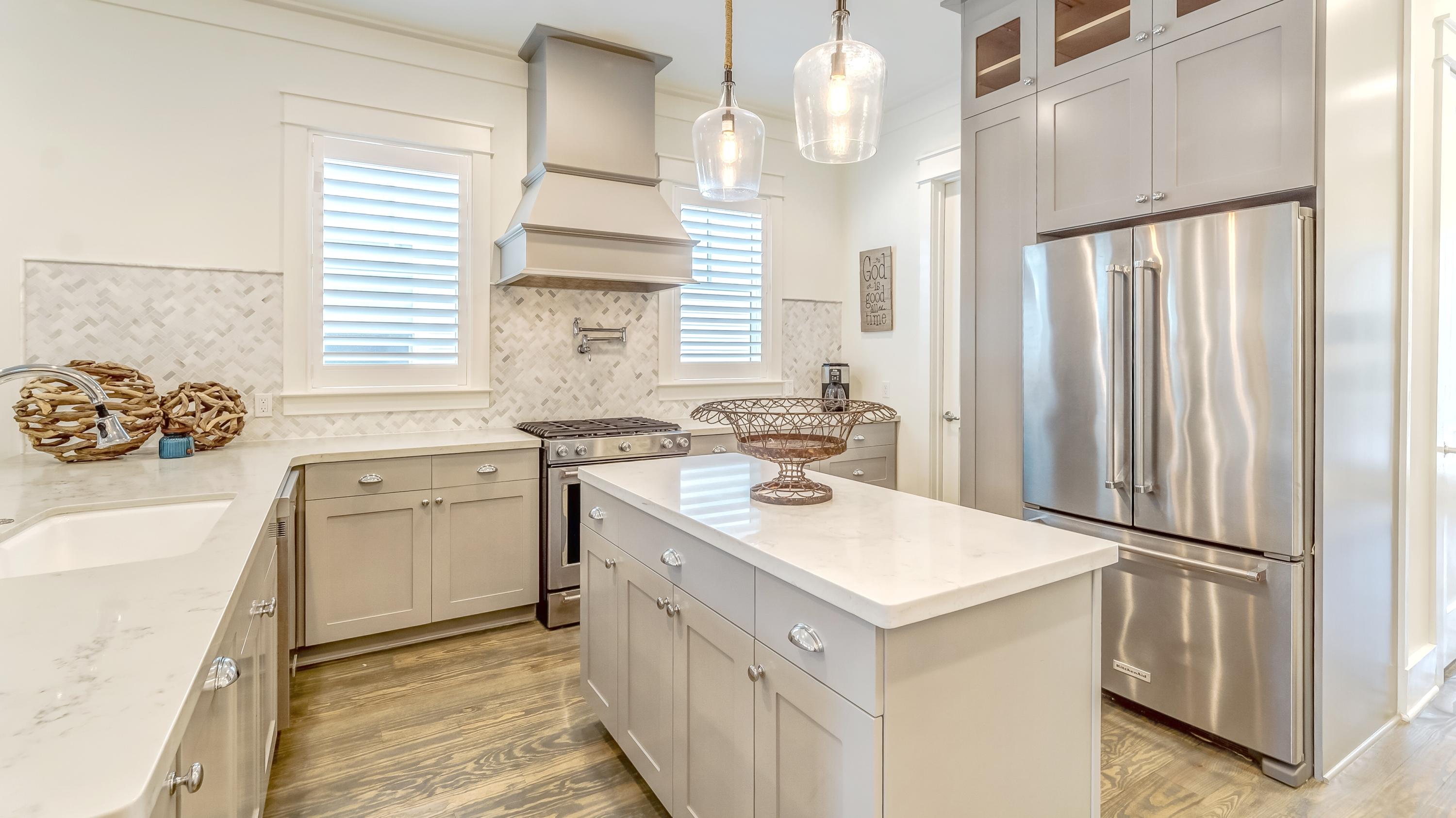 14 Endless Summer Way Inlet Beach Inlet Beach, FL 32461 - Photo 5 of 32 a kitchen with a sink stove and refrigerator