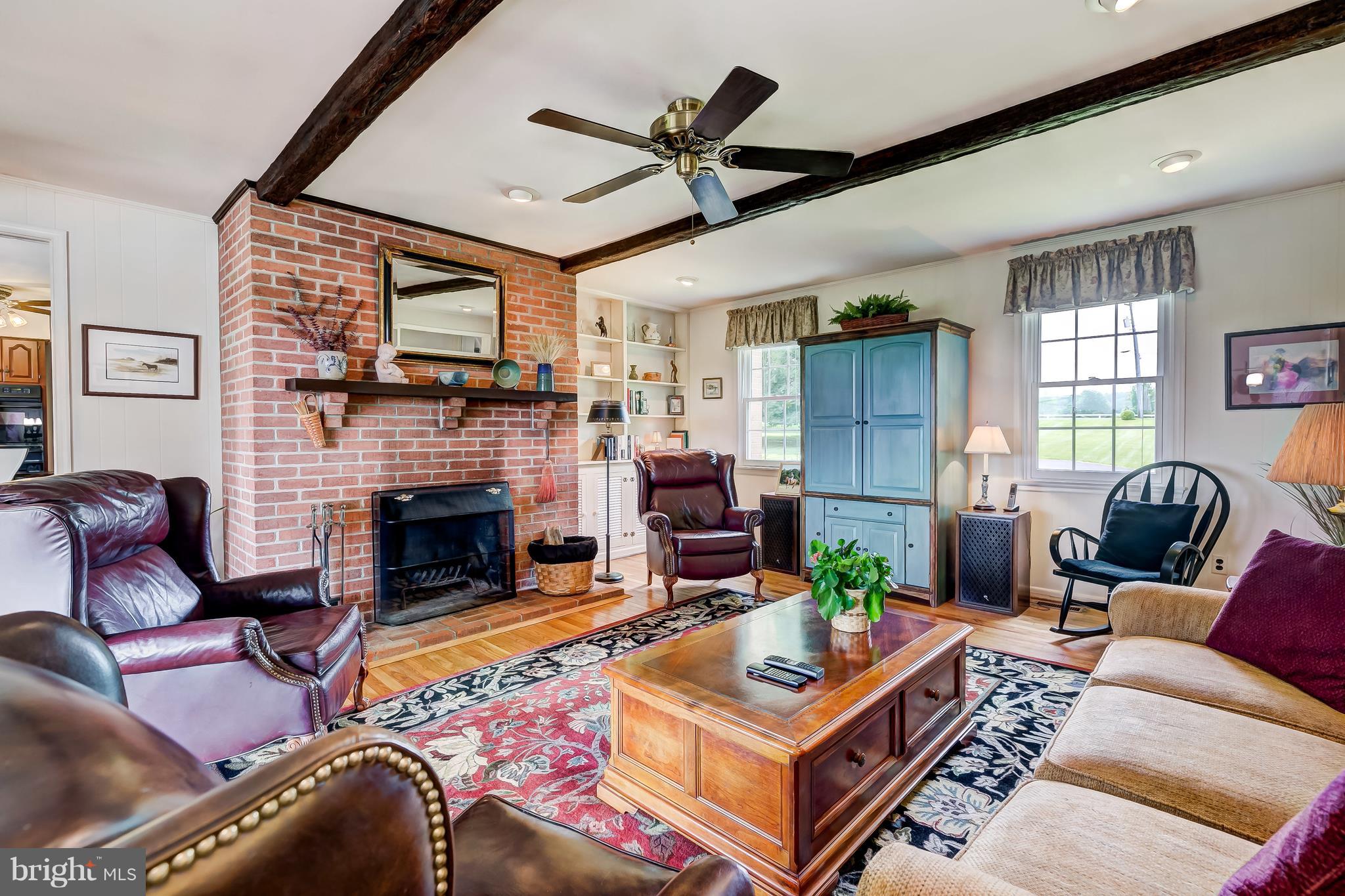 15415 Tanyard Road Sparks, MD 21152 - Photo 7 of 57 Charming Family Room with Wood Burning Fireplace
